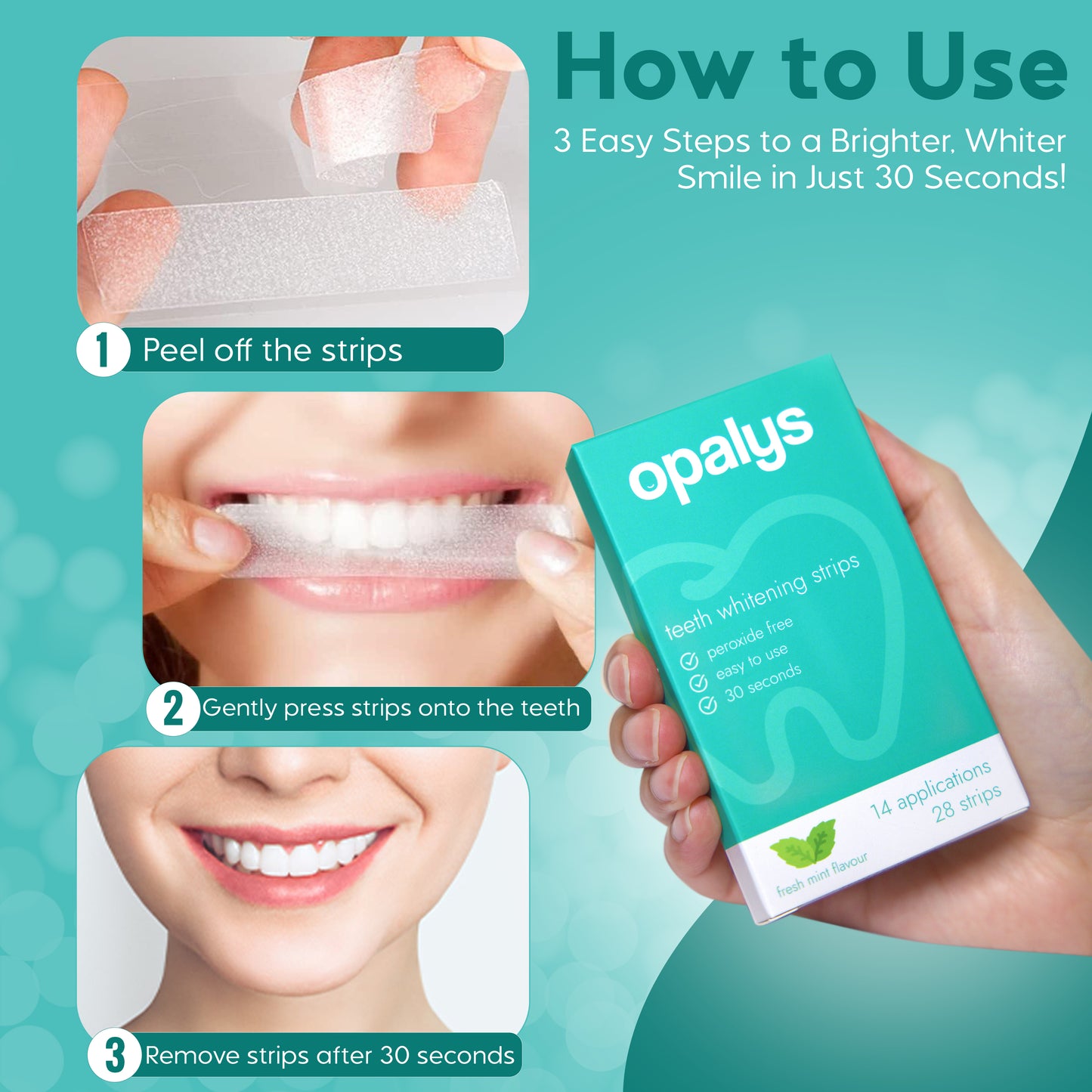 Opalys Teeth Whitening Strips
